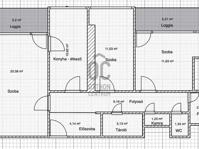 Eladó lakás Budapest II. kerület 75 nm