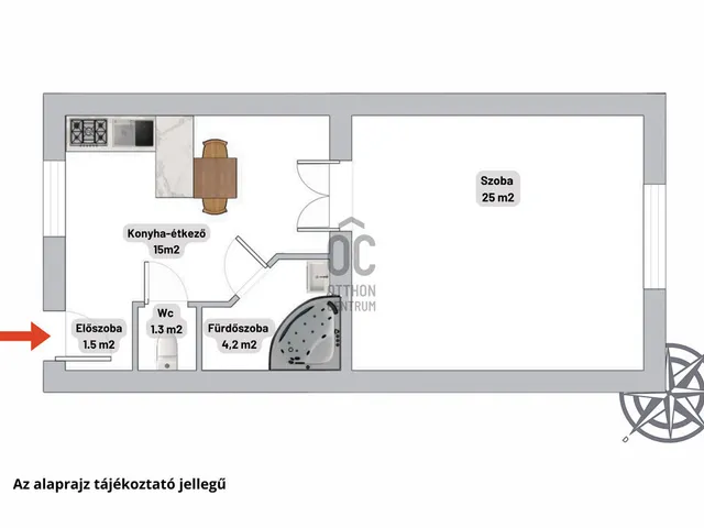 Eladó lakás Budapest I. kerület 47 nm