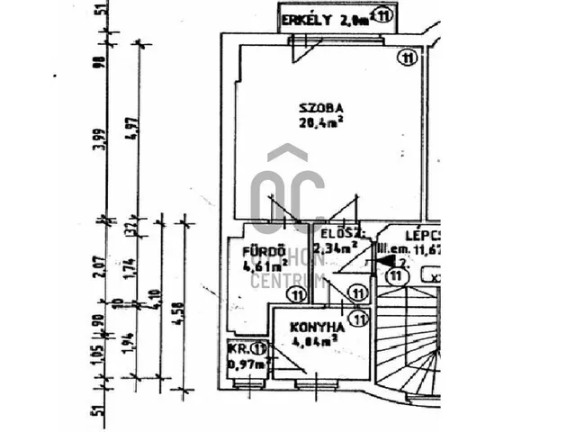 Eladó lakás Budapest II. kerület, Országút 33 nm