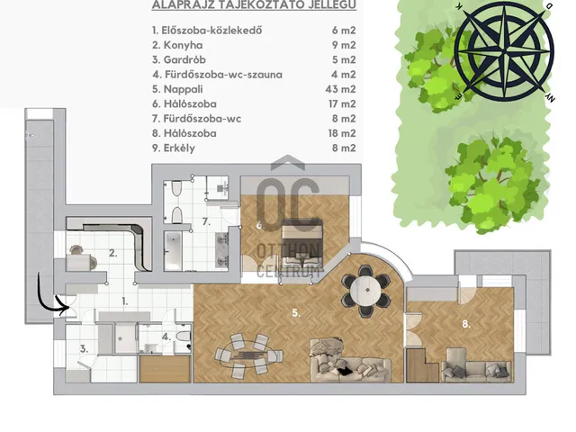 Eladó lakás Budapest XI. kerület, Lágymányos 107 nm