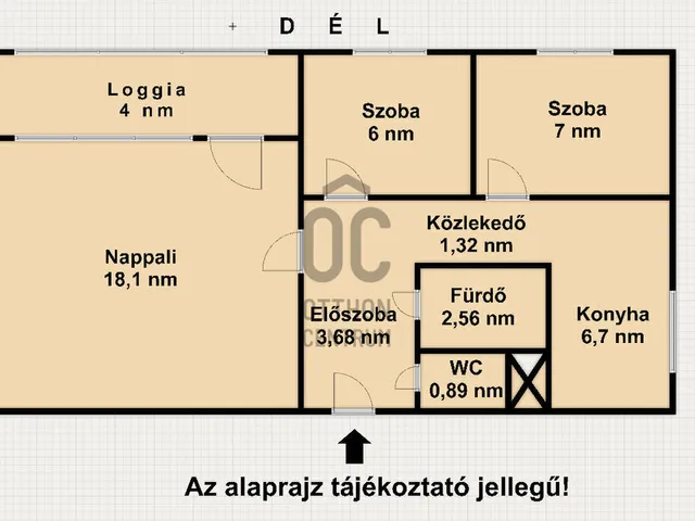 Eladó lakás Budapest III. kerület, Békásmegyer 50 nm