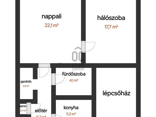 Eladó lakás Budapest III. kerület, Óbuda 60 nm