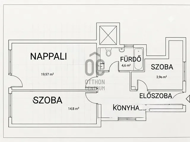 Eladó lakás Budapest I. kerület, Tabán 55 nm