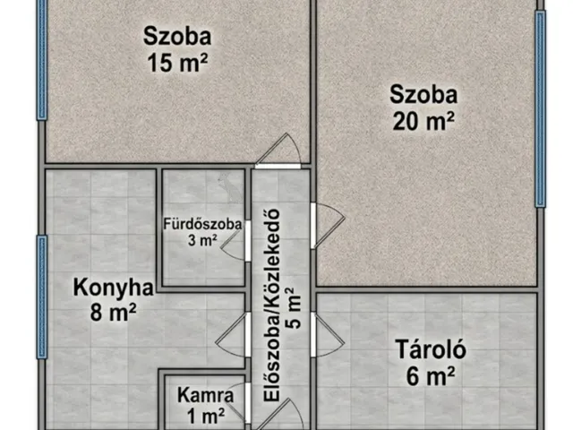 Eladó lakás Budapest XI. kerület, Kelenföld 53 nm