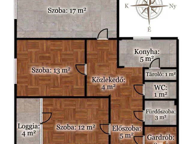 Eladó lakás Budapest III. kerület, Óbuda 66 nm