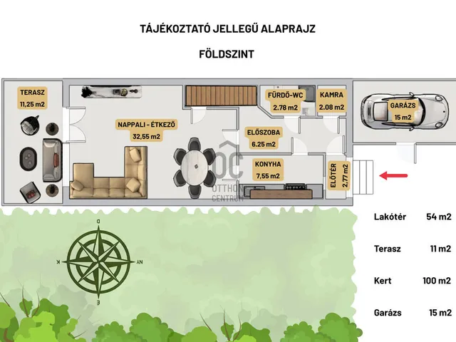Eladó ház Budapest XI. kerület, Kelenföld 122 nm