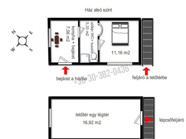 Eladó üdülő és hétvégi ház Verőce 41 nm