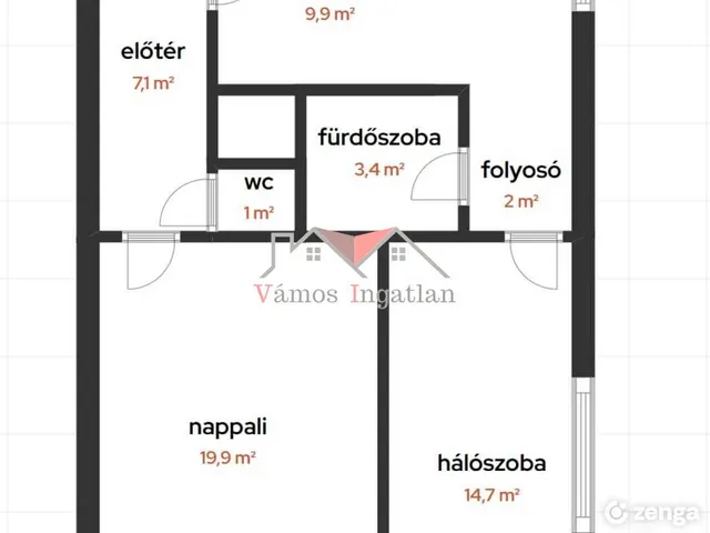 Eladó lakás Budapest IX. kerület, Rehabilitációs terület IX. ker., Üllői út 59 nm