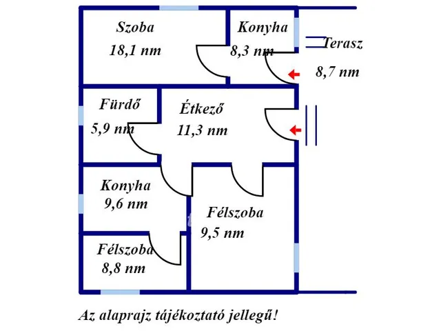Eladó ház Tura 80 nm