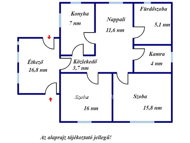 Eladó ház Jászjákóhalma 80 nm