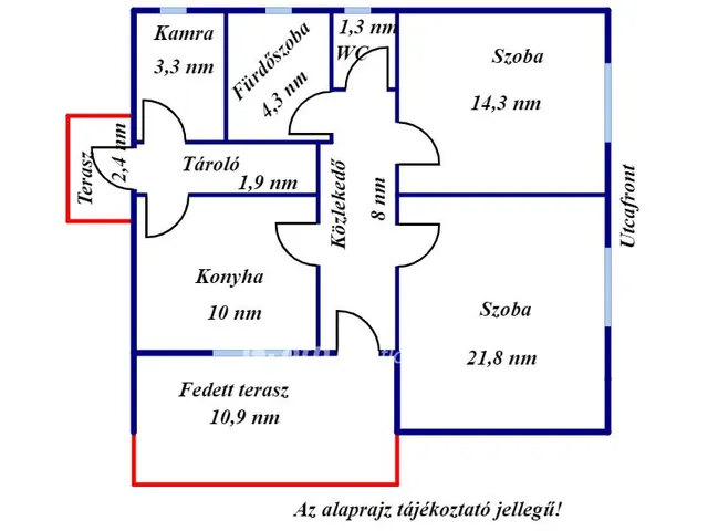 Eladó ház Ecsegfalva 78 nm