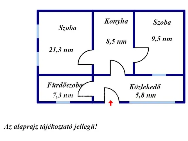 Eladó ház Jászjákóhalma 52 nm