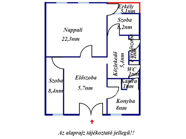 Eladó lakás Jászberény 64 nm