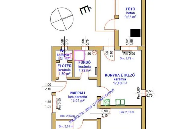 Eladó ház Tiszafüred 71 nm