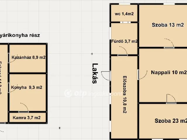 Eladó ház Püspökladány 63 nm