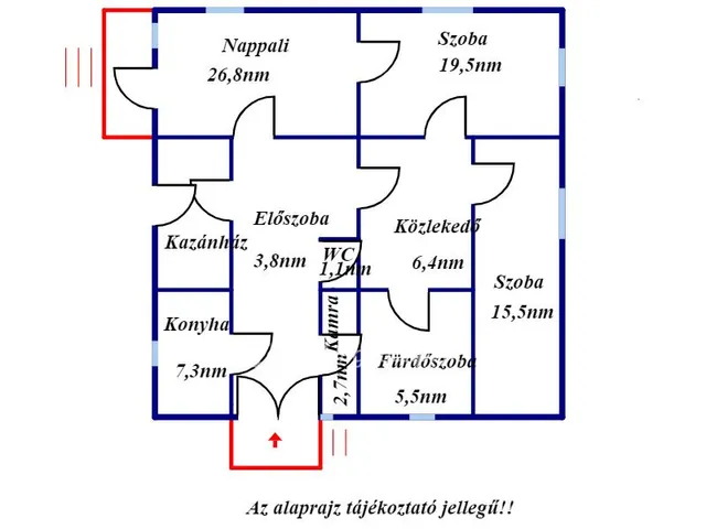 Eladó ház Jászberény 88 nm