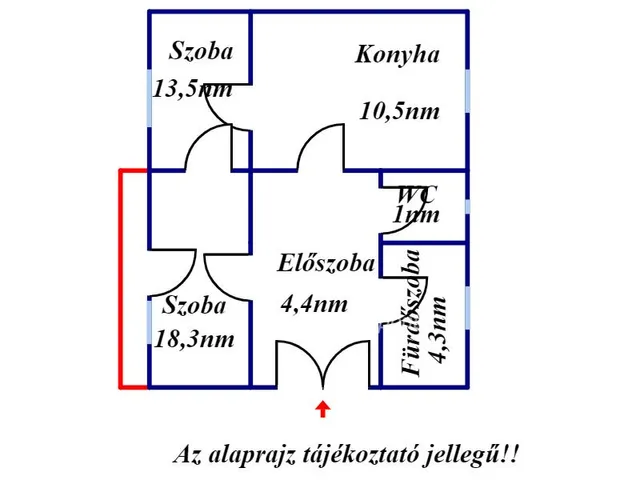 Eladó lakás Jászberény 52 nm