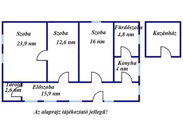 Eladó ház Szeghalom 79 nm