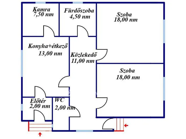 Eladó ház Jászapáti 76 nm