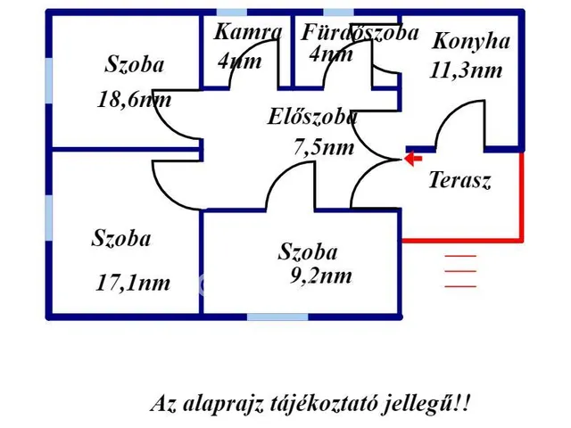 Eladó ház Jászladány 71 nm