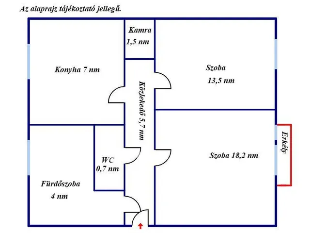 Eladó lakás Szolnok 51 nm