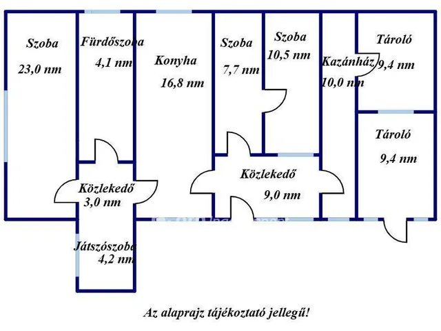 Eladó ház Sárrétudvari 107 nm