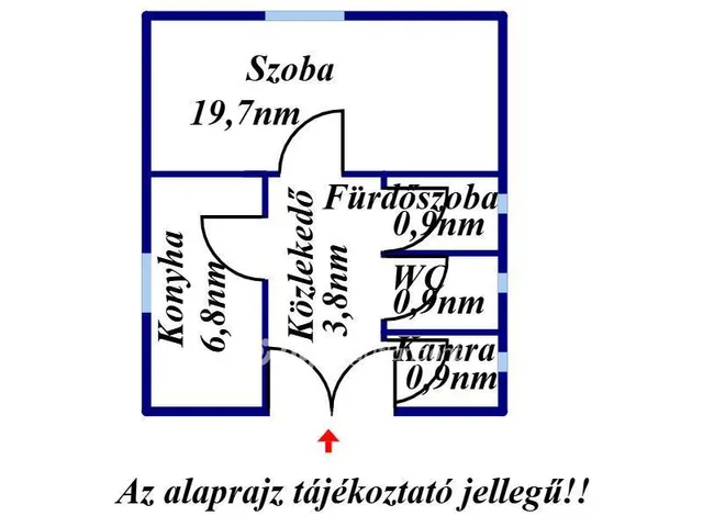 Eladó lakás Jászberény 33 nm