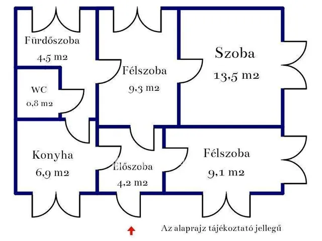 Eladó ház Jászjákóhalma 48 nm