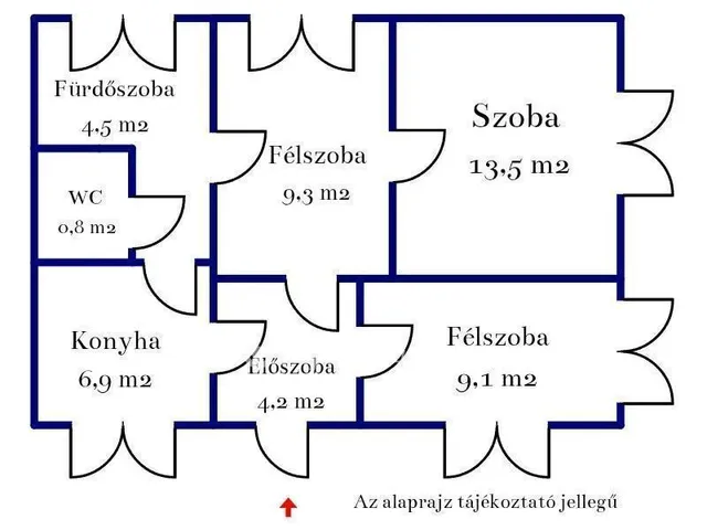 Eladó ház Jászjákóhalma 48 nm