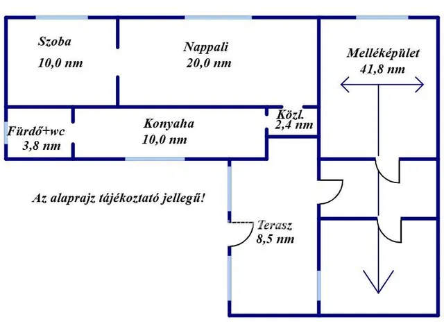 Eladó ház Szeghalom 54 nm
