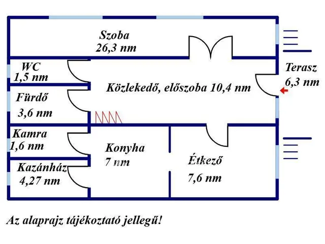 Eladó ház Jászfelsőszentgyörgy 107 nm