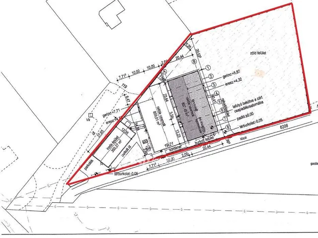 Eladó kereskedelmi és ipari ingatlan Békéscsaba 2046 nm