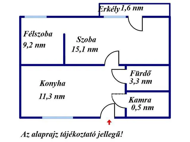 Eladó lakás Hatvan 41 nm