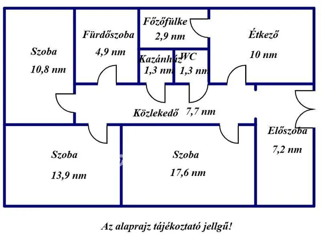 Eladó ház Füzesgyarmat 77 nm
