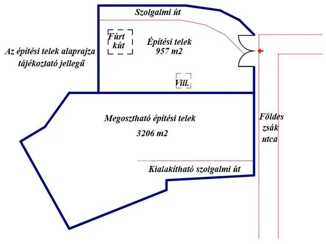 Eladó telek Cegléd 4163 nm