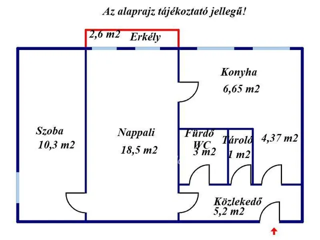 Eladó lakás Kecskemét 49 nm