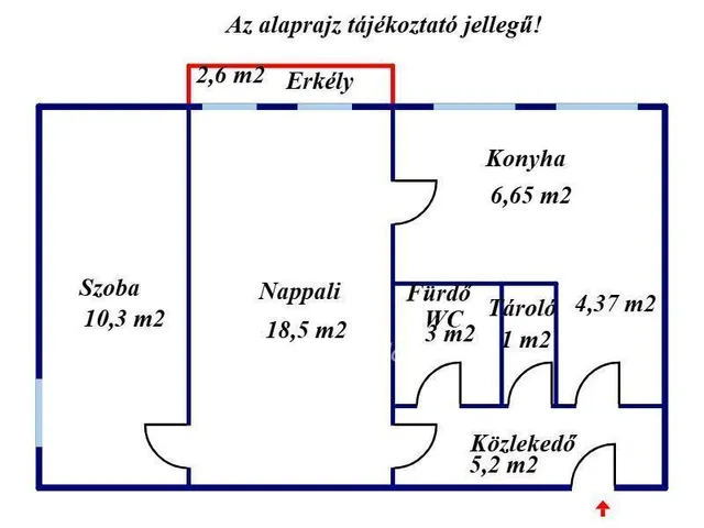 Eladó lakás Kecskemét 49 nm