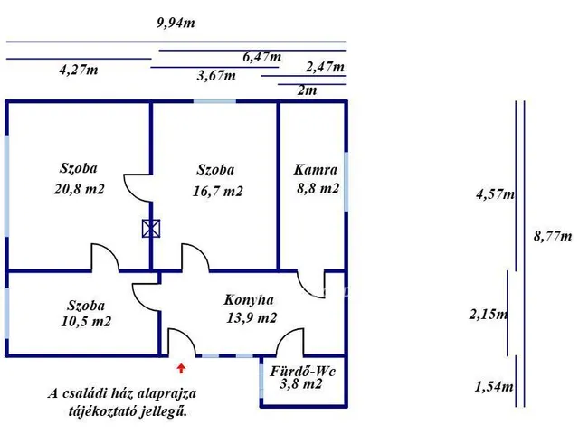 Eladó ház Nagykőrös 74 nm