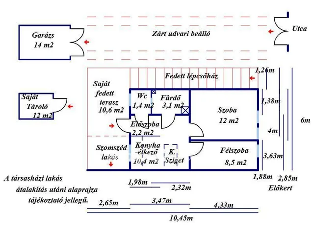 Eladó lakás Kecskemét 38 nm