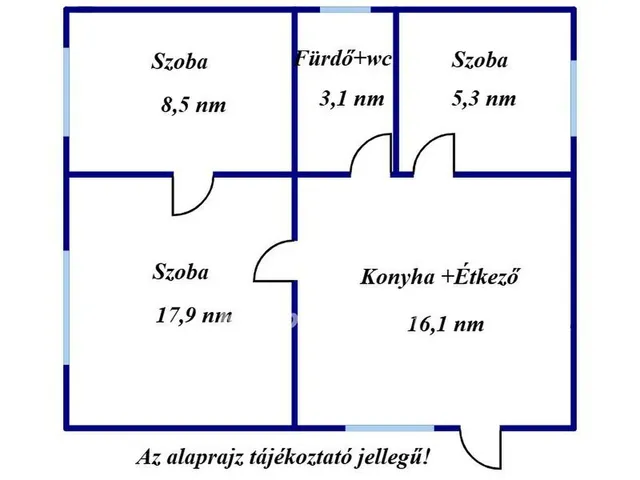 Eladó ház Békés 50 nm