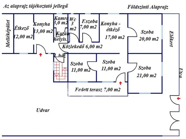 Eladó ház Békés 170 nm