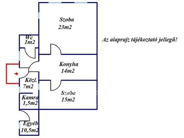 Eladó ház Gyula 72 nm