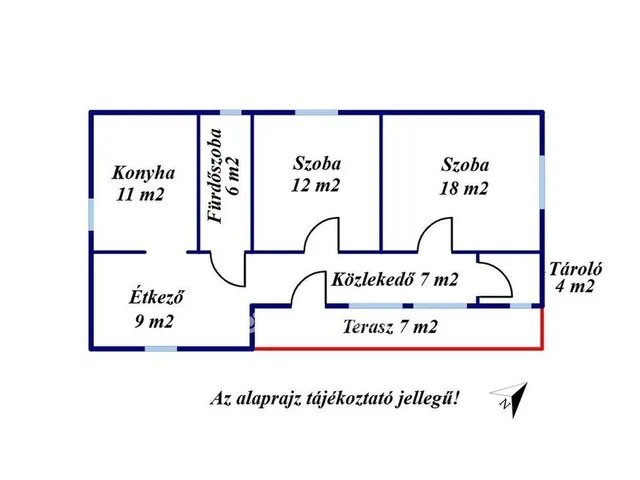 Eladó ház Tápiószőlős 67 nm