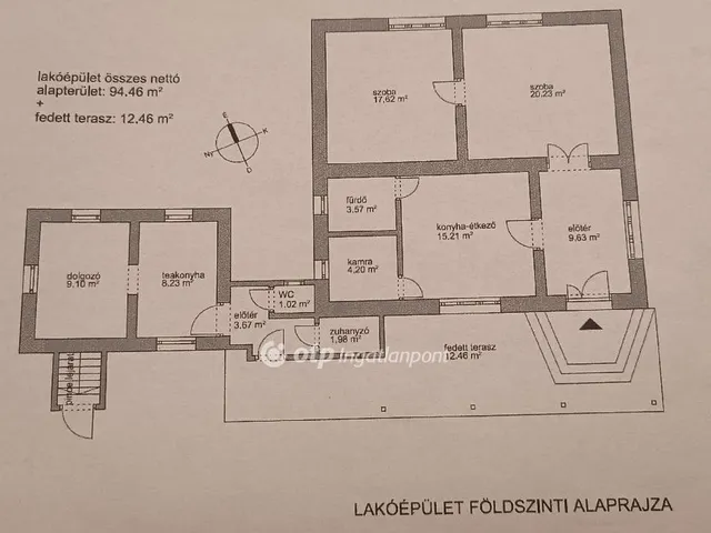 Eladó üdülő és hétvégi ház Jászkarajenő 94 nm