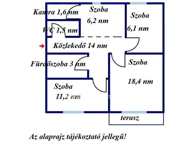 Eladó lakás Jászberény 62 nm