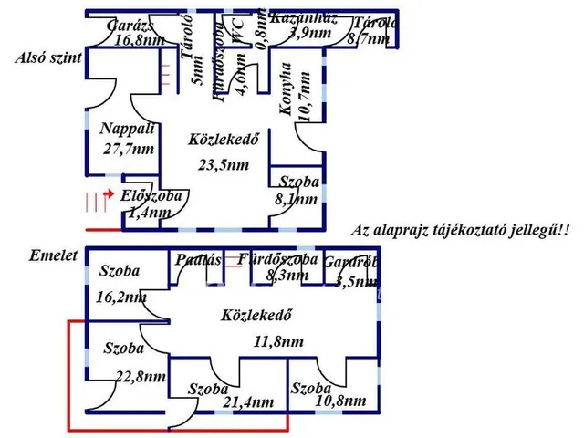 Eladó ház Jászberény 206 nm