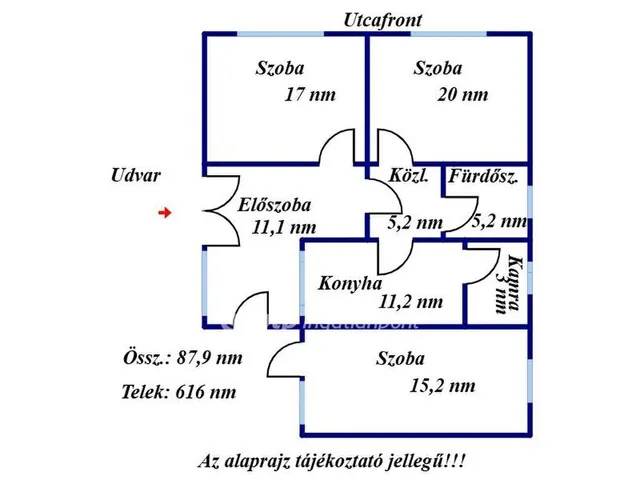 Eladó ház Kisújszállás 87 nm