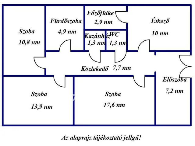 Eladó ház Füzesgyarmat 77 nm