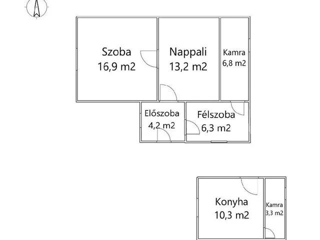 Eladó ház Jászkarajenő 47 nm