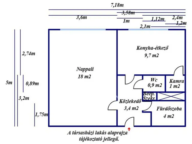 Eladó lakás Nagykőrös 38 nm